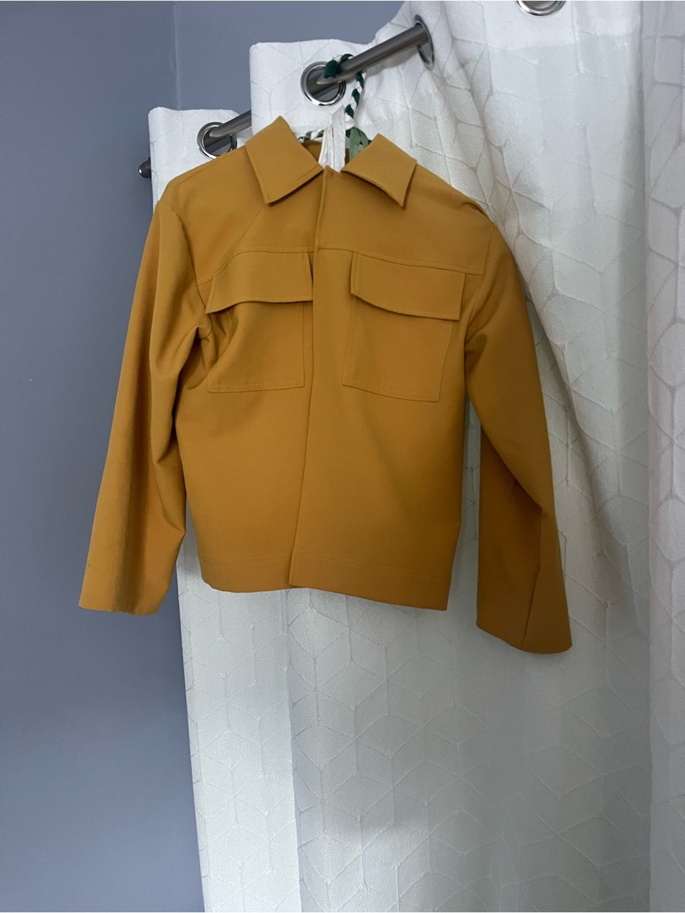House of Sunny Ochre Utility Shirt Jacket